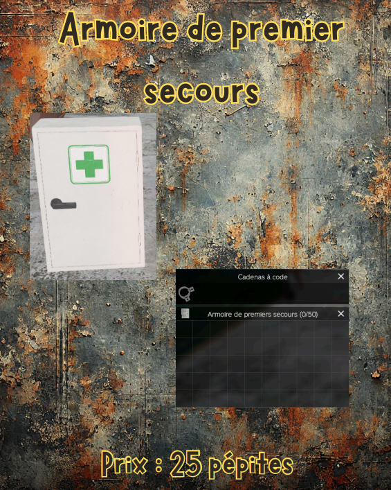 armoire de premier secours
